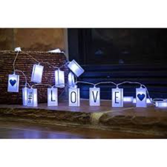 LED Message String Lights Custom Letters Numbers Decor - Picture 5 of 5